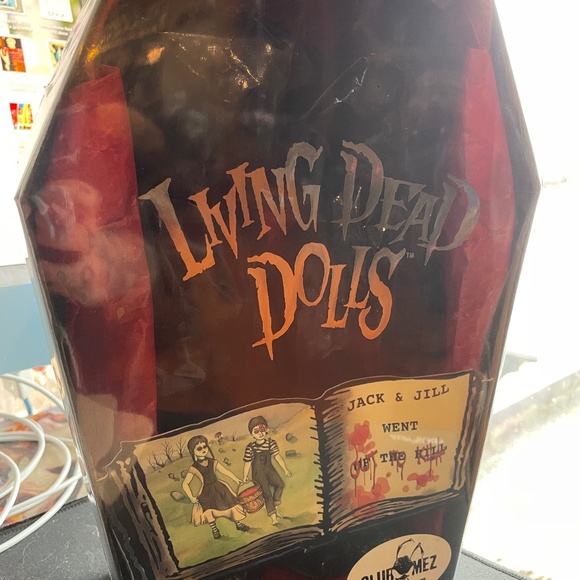 2004 Mezco Jack and Jill Living Dead DollsIn Body BagsSealedBNIB